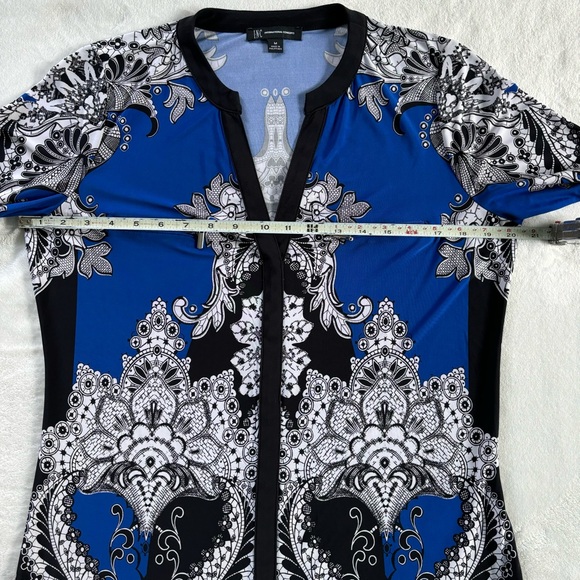 INC zip pocket top Medium international concepts  - Picture 7 of 9